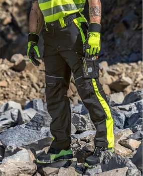 Spodnie do pasa ARDON NEON czarno- żółty