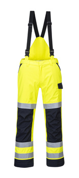 Ogrodniczki Modaflame Multi Norm Arc MV71 żółto-granatowe