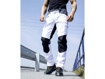 Spodnie do pasa ARDON 4Xstretch białe