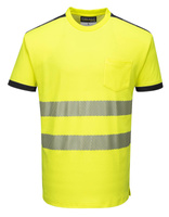 T-Shirt ostrzegawczy PW3 T181 - żółty
