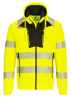 Bluza ostrzegawcza z kapturem DX477 żółta