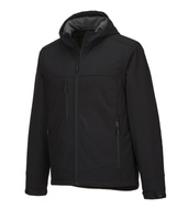 Kurtka softshell KX362 z kapturem czarny
