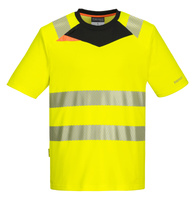 T-Shirt ostrzegawczy DX3 DX413 żółta
