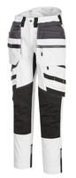 Spodnie DX440 z kieszeniami kaburowymi białe